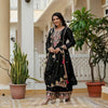 Imperial Charm – Embroidered Faux Georgette Set