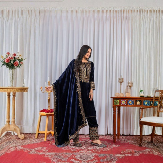 Each & Every Occasion Wear Salwar Suit – Blue