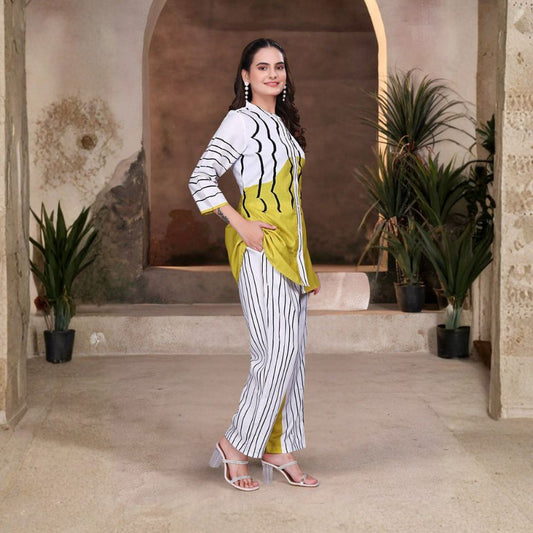 Mystic Bloom – Digital Printed Magic Slub Top