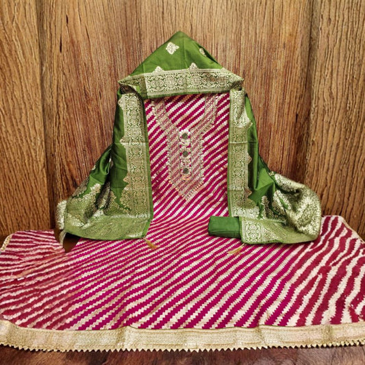 Beautiful Radiance – Banarasi Jacquard Set