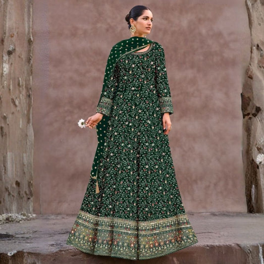 Moonlit Grace Anarkali Set
