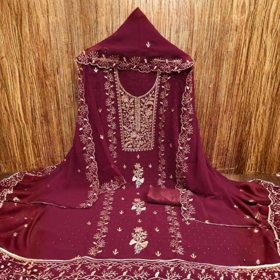 Graceful Attire – Georgette Set