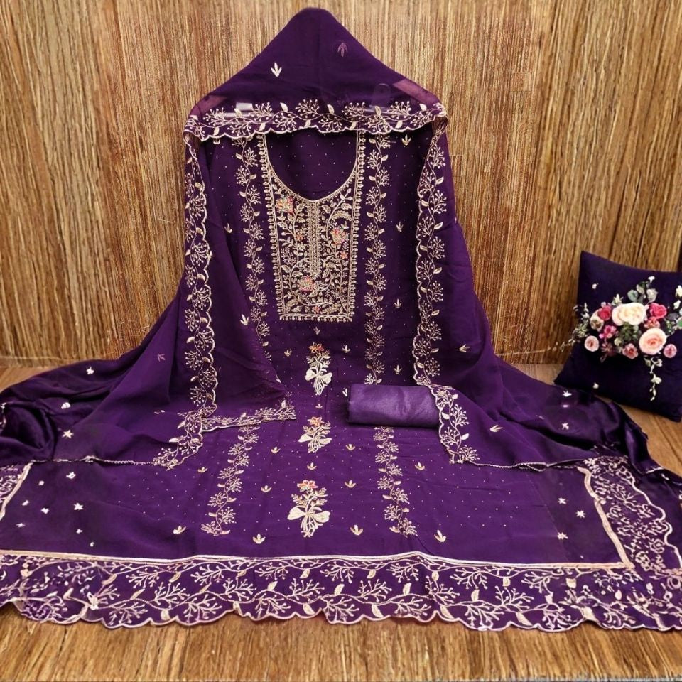 Graceful Attire – Georgette Set