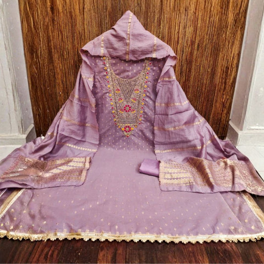 Royal Look – Chanderi Set