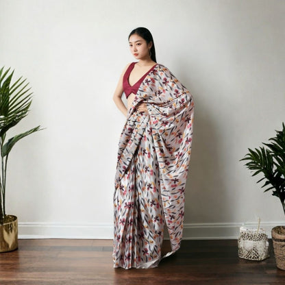Classic Blossom Touch Saree