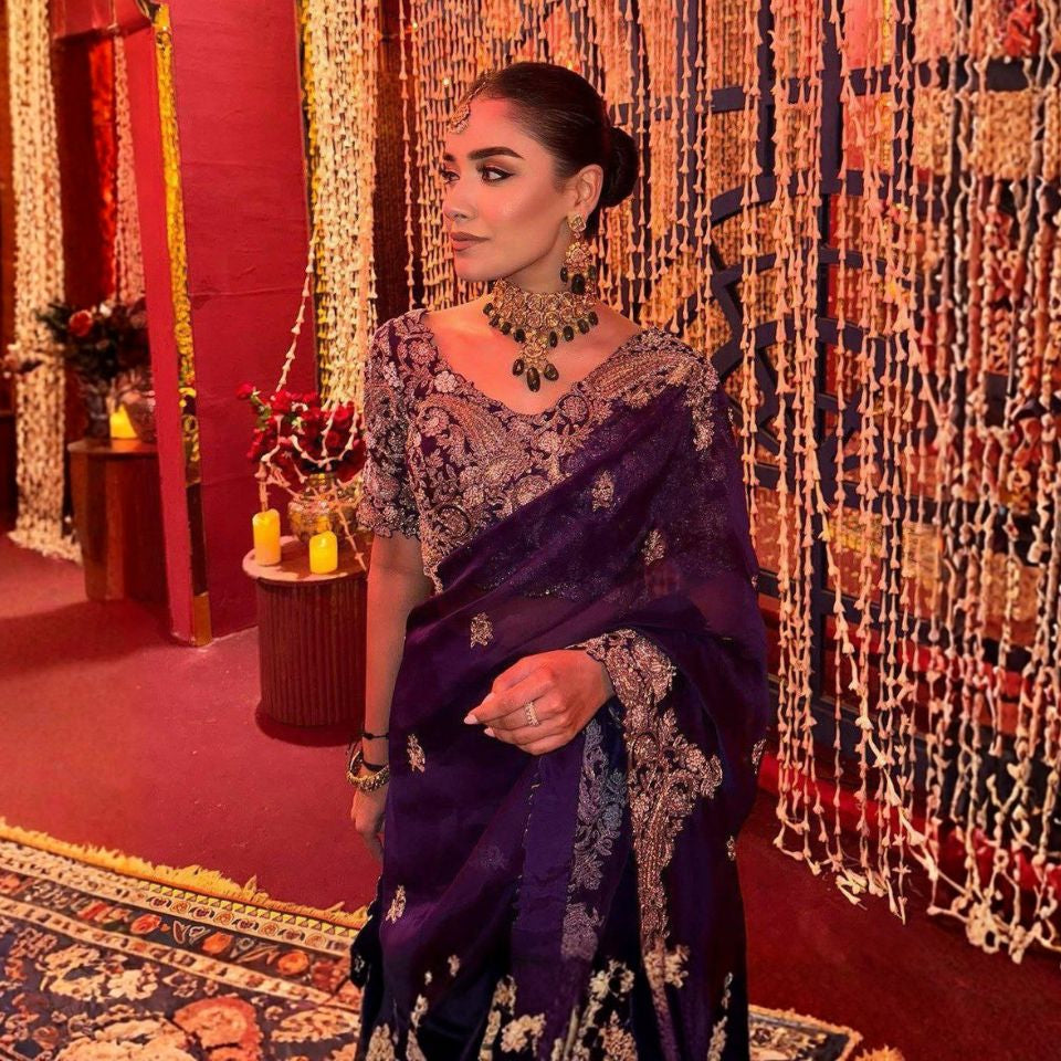 Zaria Elegance Rangoli Silk Saree