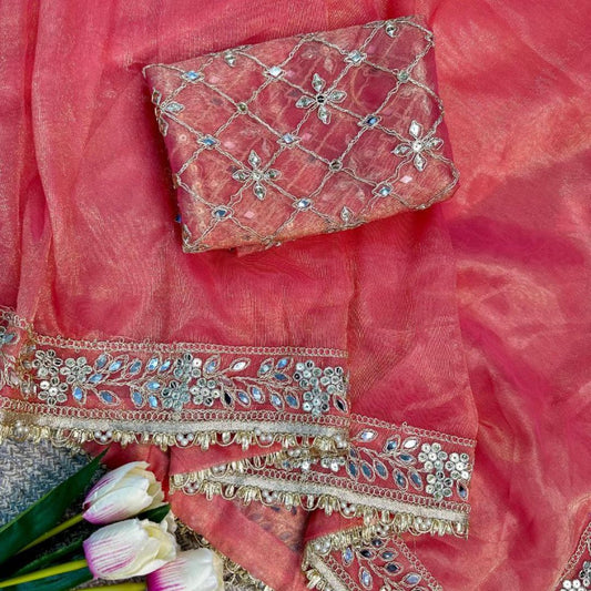 Gleaming Twill Elegance