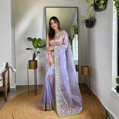 Gleaming Twill Elegance