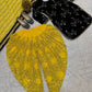 Golden Grace Dhoti Salwar Suit – Yellow