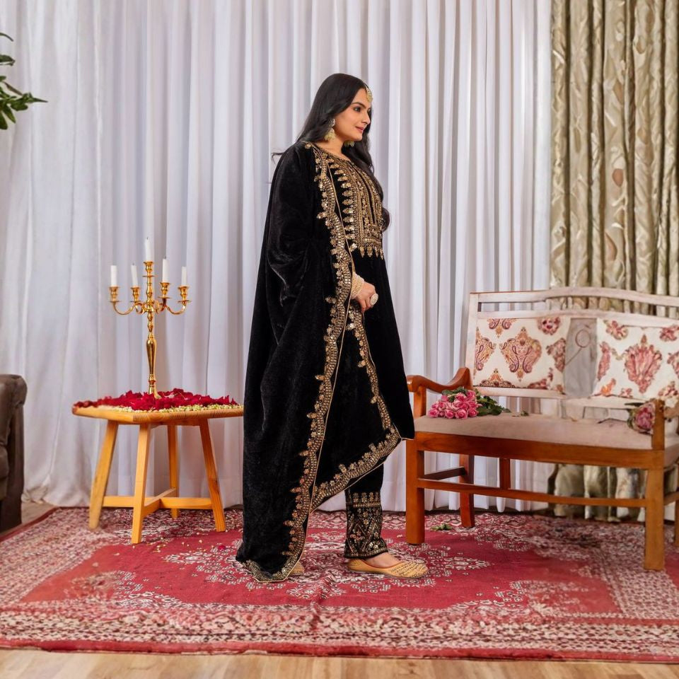 Each & Every Occasion Wear Salwar Suit – navy blue