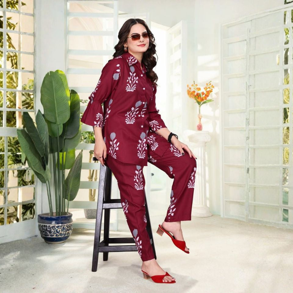 Elegant Look – Digital Printed Rayon Top