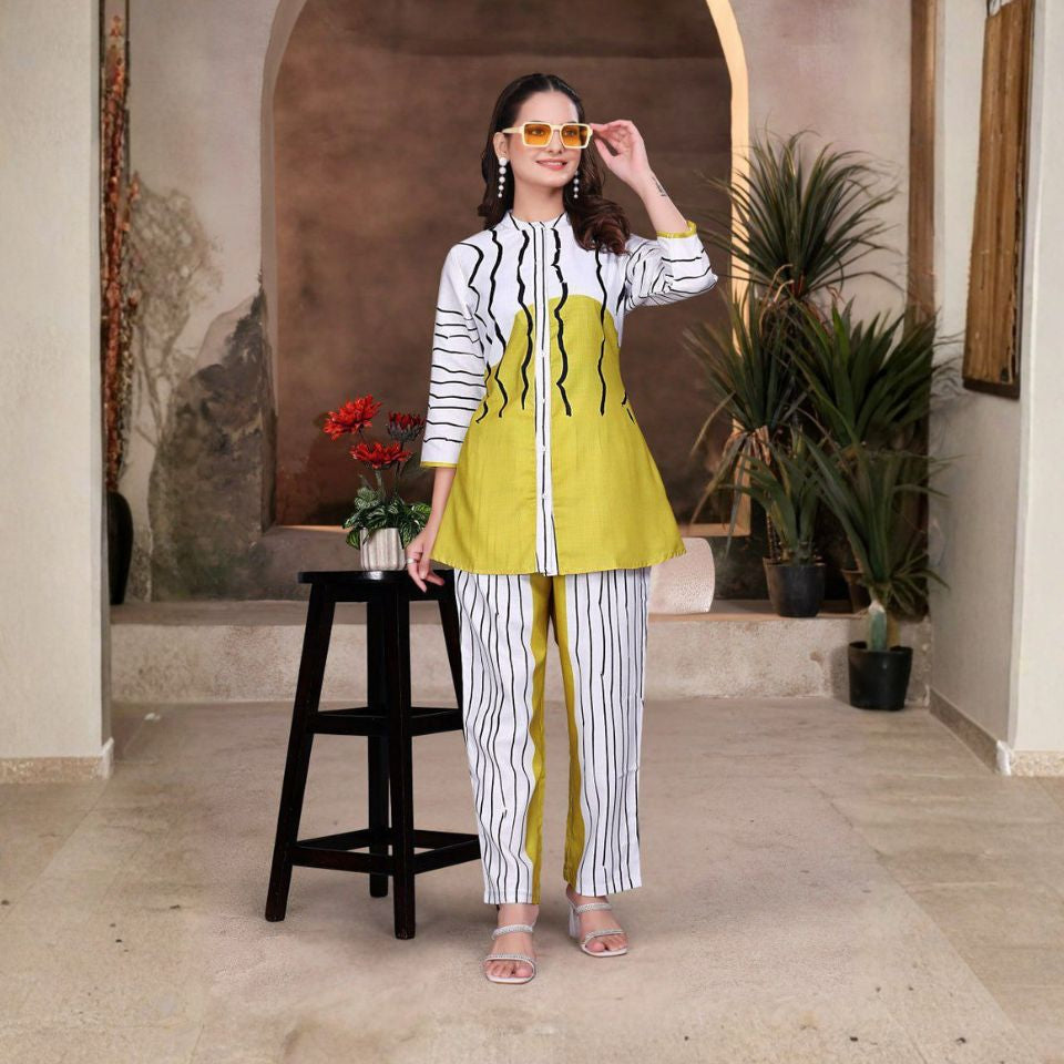 Mystic Bloom – Digital Printed Magic Slub Top