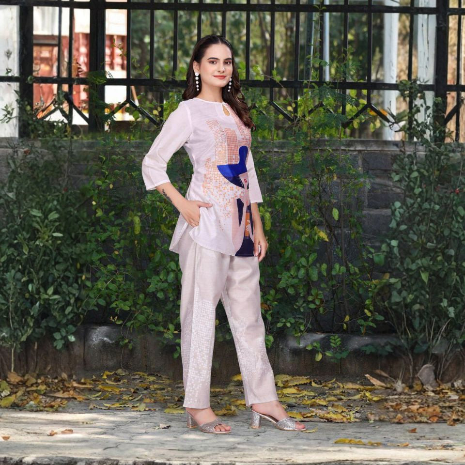 Vibrant Bloom – Vertican Digital Print Top