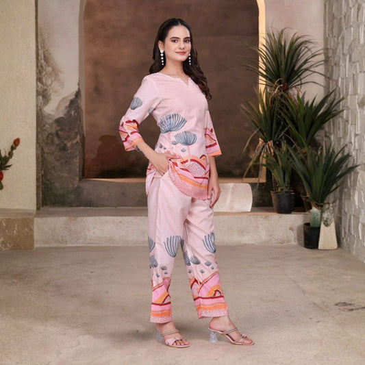 Urban Muse – Printed Magic Slub Kurti