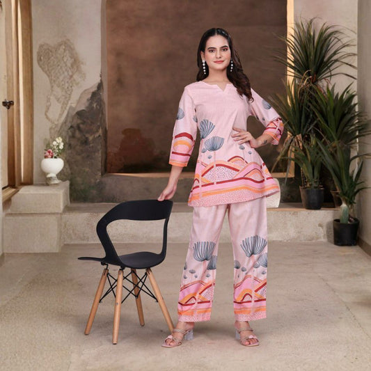 Urban Muse – Printed Magic Slub Kurti