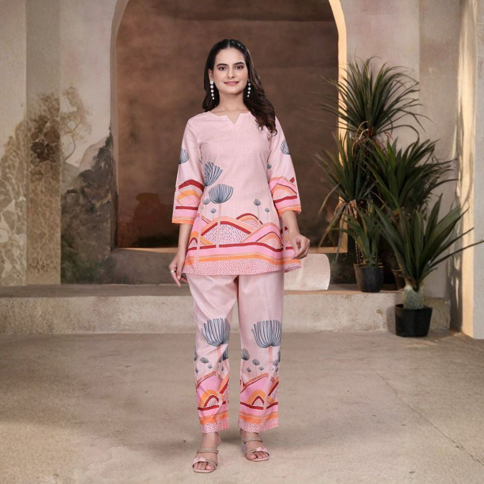 Urban Muse – Printed Magic Slub Kurti